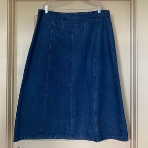 The Paragon Denim Maxi Skirt